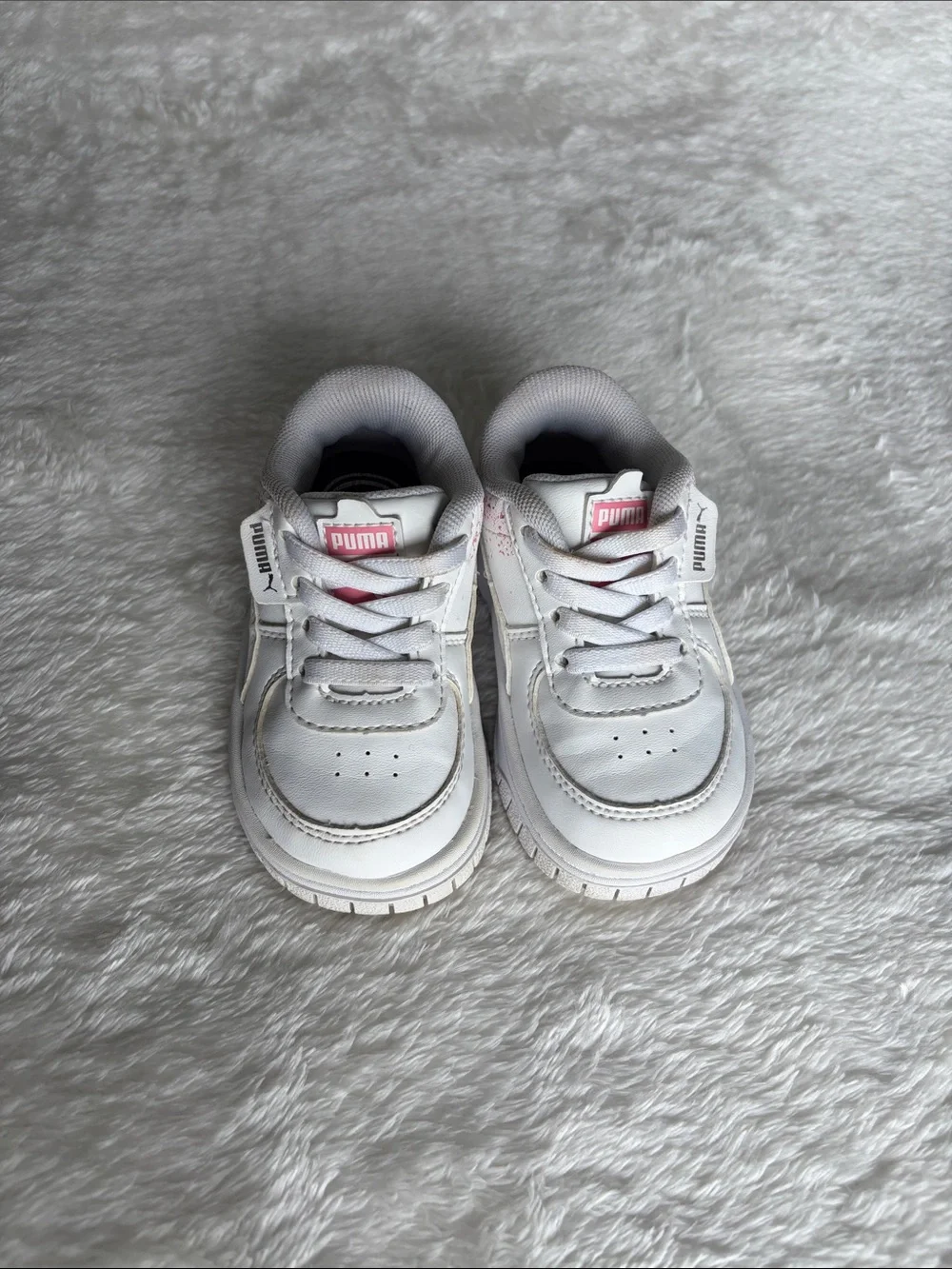 Puma white kids